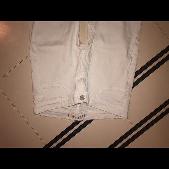 J Brand Mid Rise Super Skinny Jeans White 29 - Picture 4 of 8